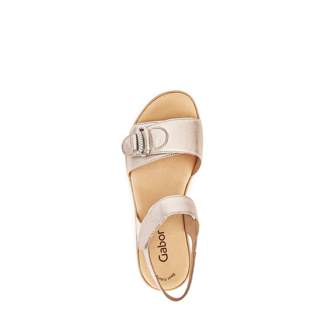 Gabor fashion Plateau Sandale gold