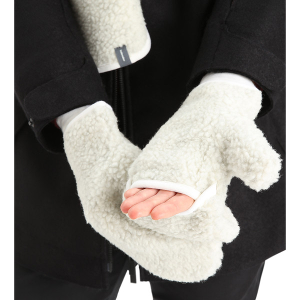ICL REALFLEECE SHERPA MITTENS Unisex - Merinohandschuhe
