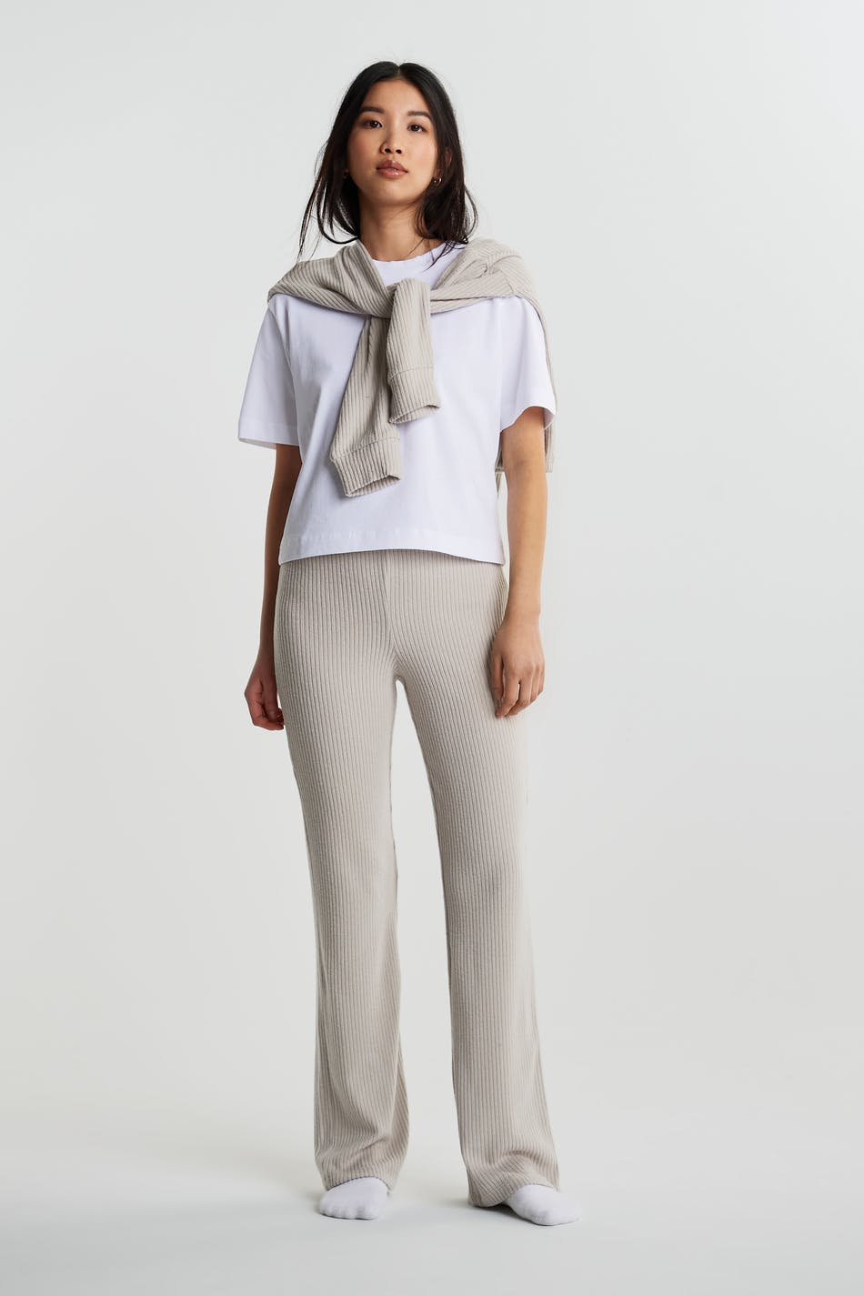 Stina rib trousers