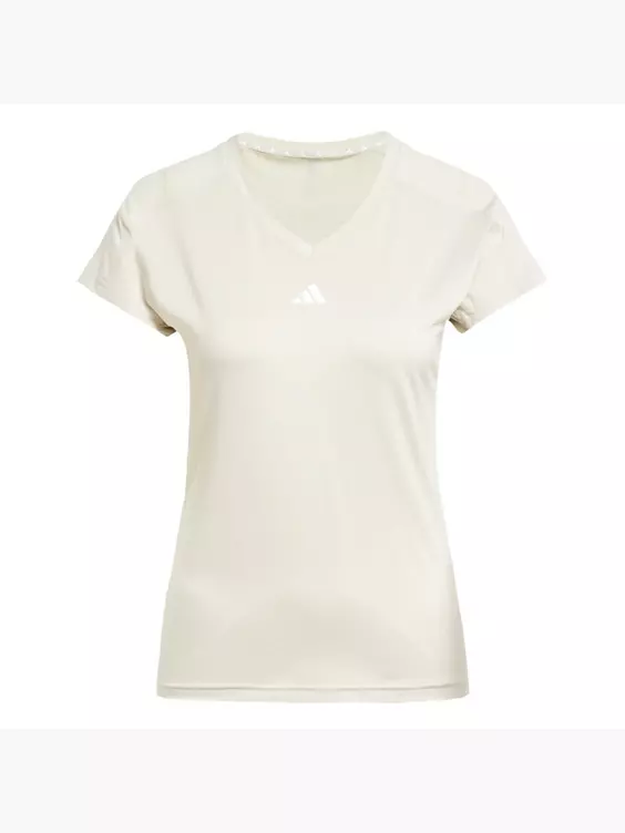 adidas AEROREADY Train Essentials Minimal Branding V-Neck T-Shirt