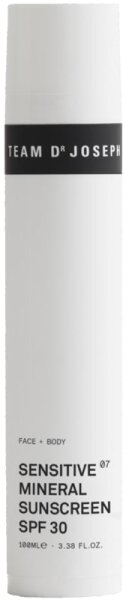 Team Dr. Joseph Sensitive Mineral Sunscreen SPF30 Sonnencreme
