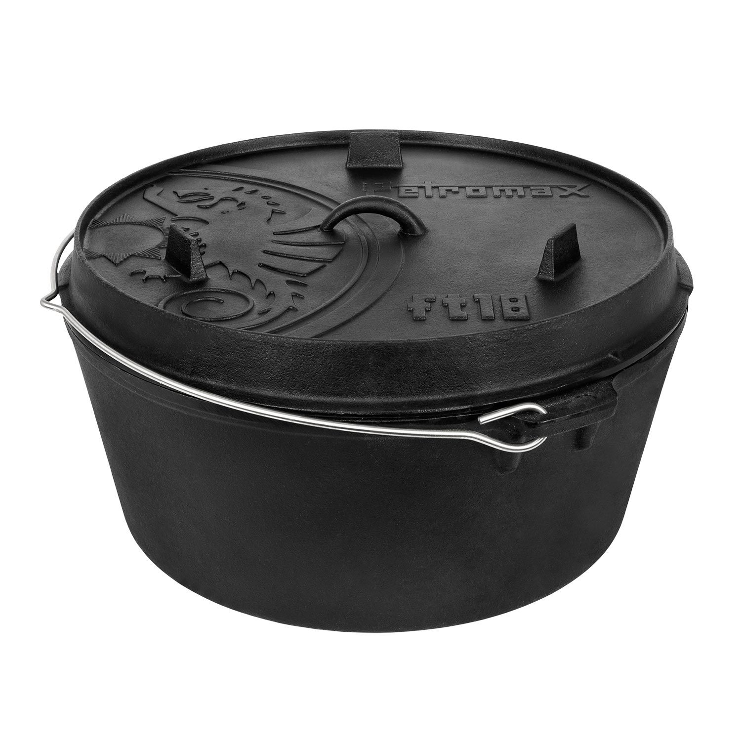 Dutch Oven Feuertopf ohne Standfüße