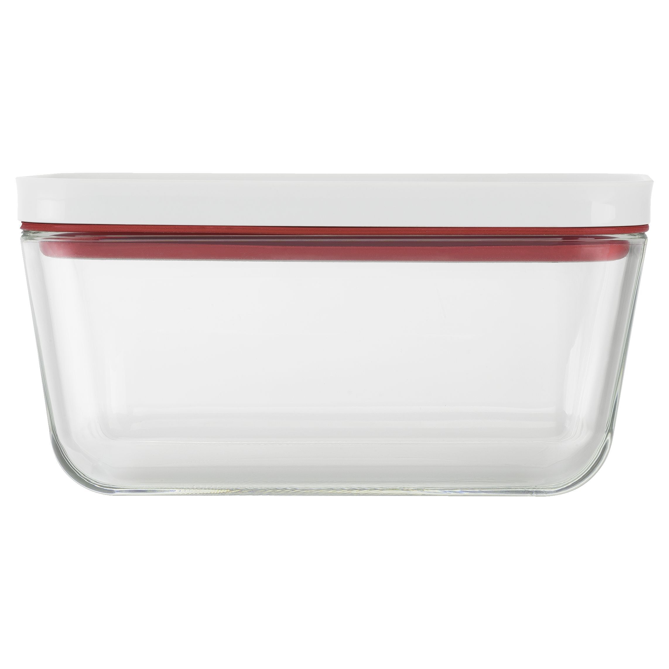 Vakuumbox M, Glas, Rot