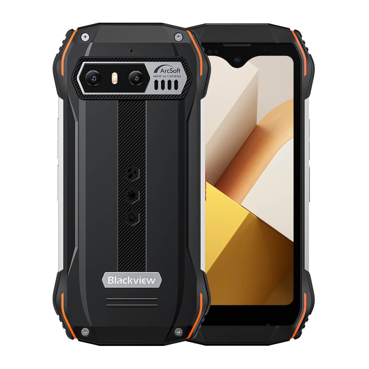 ‎Blackview N6000 Rugged Mini Outdoorhandy mit 8 GB RAM und 256 GB Speicher Smartphone (10,92 cm/4,3 Zoll, 256 GB Speicherplatz)