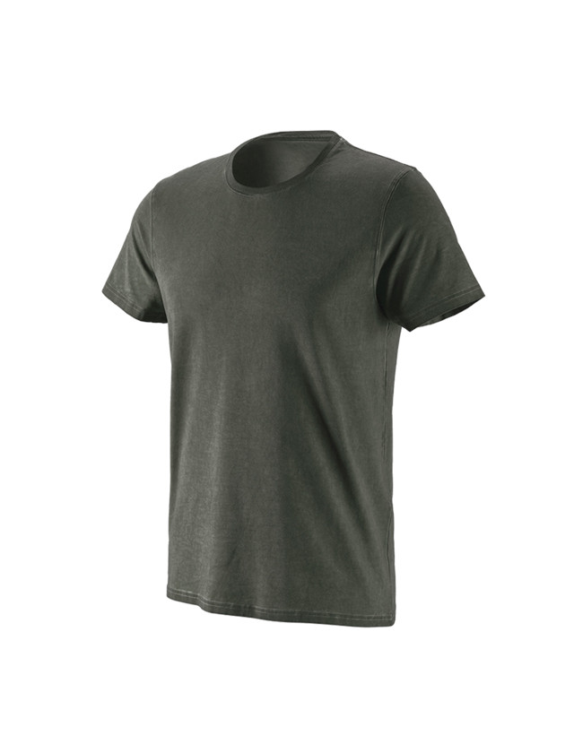 e.s. T-Shirt vintage cotton stretch