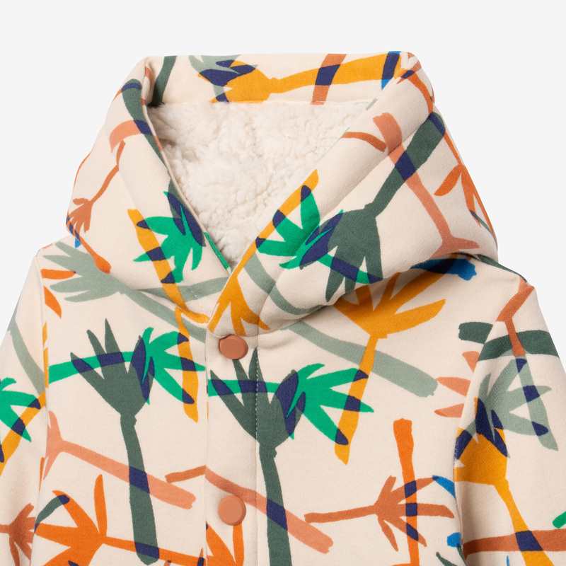 Veste bébé garçon camo palmes jaune Catimini