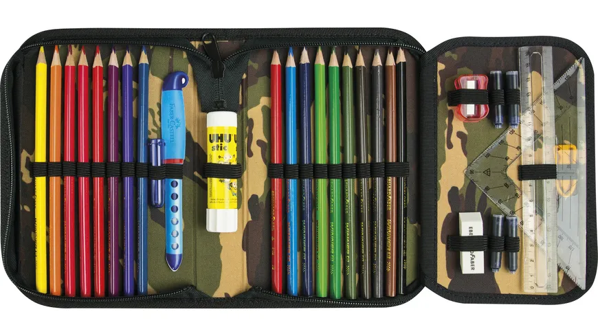 EBERHARD FABER  Schüleretui Camouflage