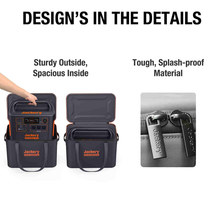 Bolsa de transporte Jackery aprimorada para Explorer 1500/1000