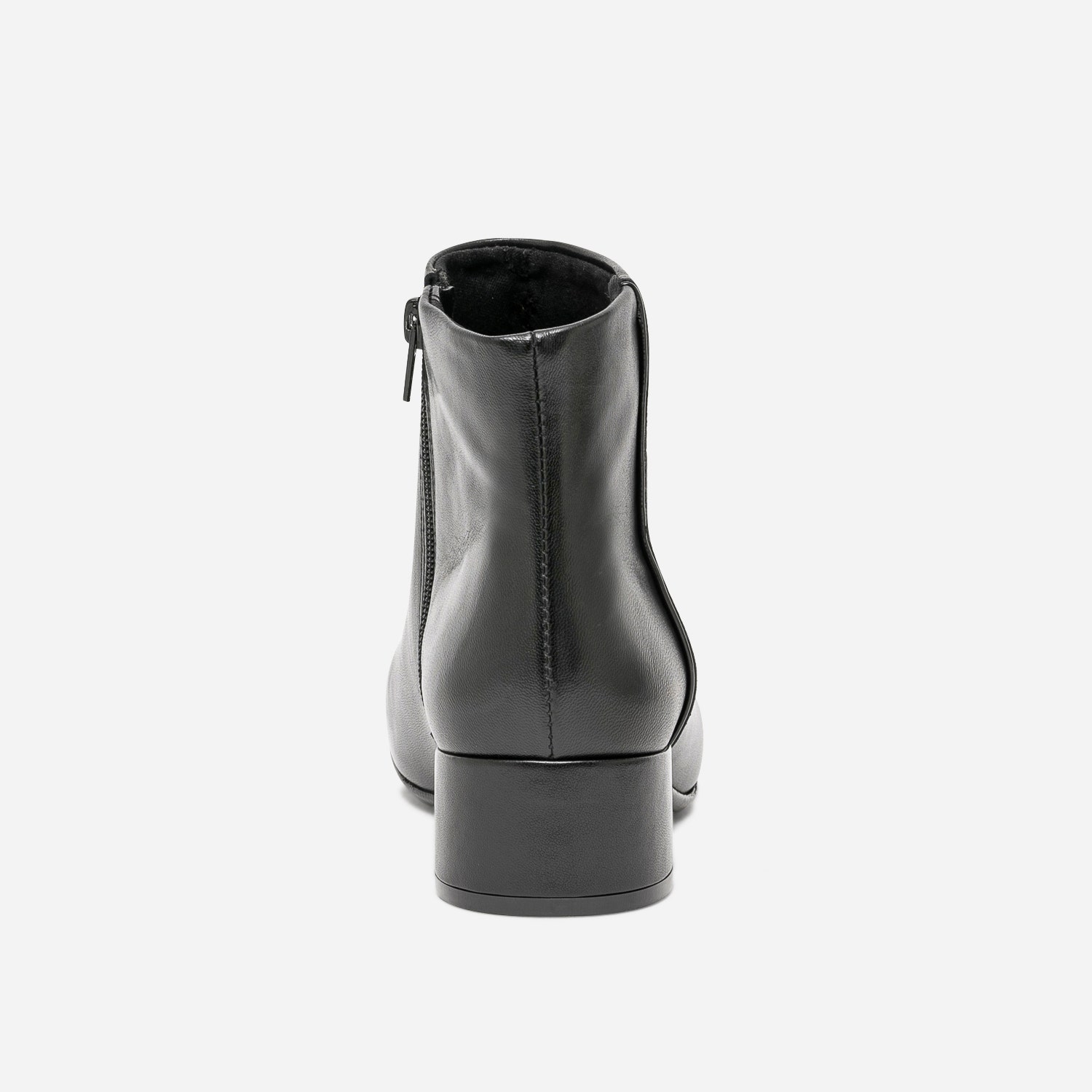 Boots noir en cuir