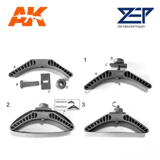 Sanding Holder Small (ZEP) - MSA01
