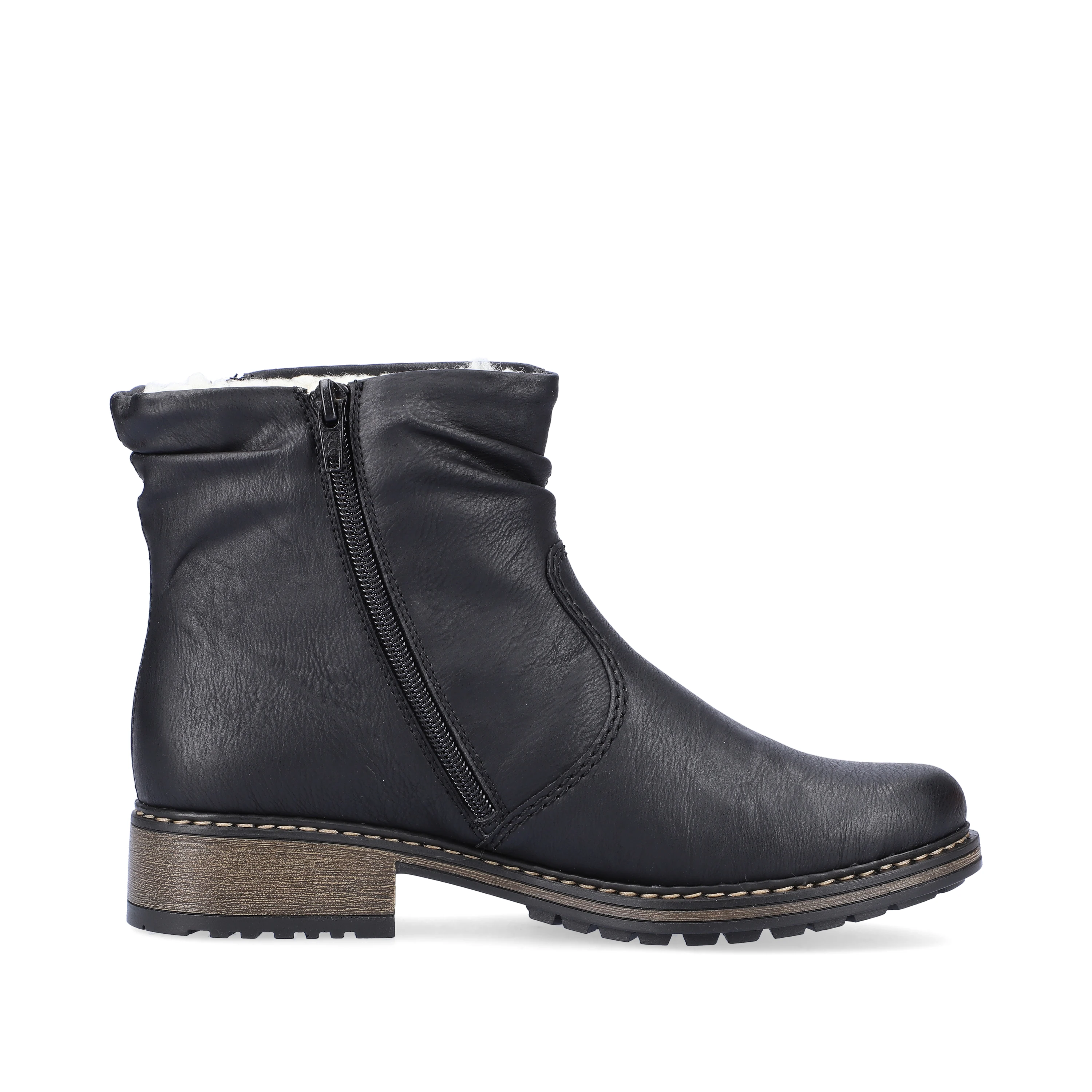 Rieker Damen Kurzstiefel tiefschwarz