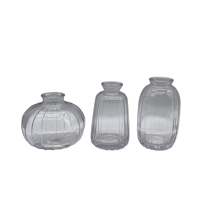 Home Glassvase s/3 h 9/11/12 cm