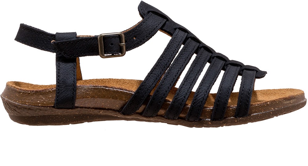 EL NATURALISTA Komfort Sandalen schwarz