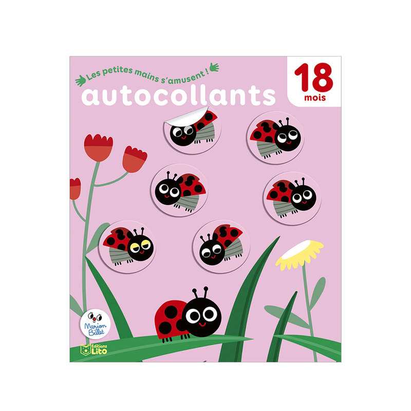 Pochette Autocollants petites mains les animaux du jardin - Lito
