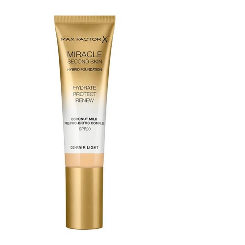 Max Factor Miracle Second Skin Hybrid Foundation 03 Light 30 ml