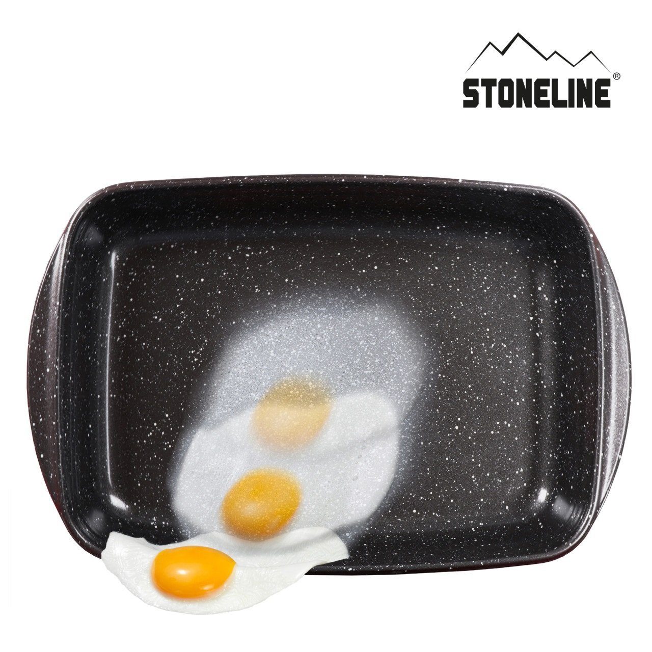STONELINE Auflaufform, (4-St), KLIMANEUTRAL, mit echten Steinpartikeln, Designed in Germany