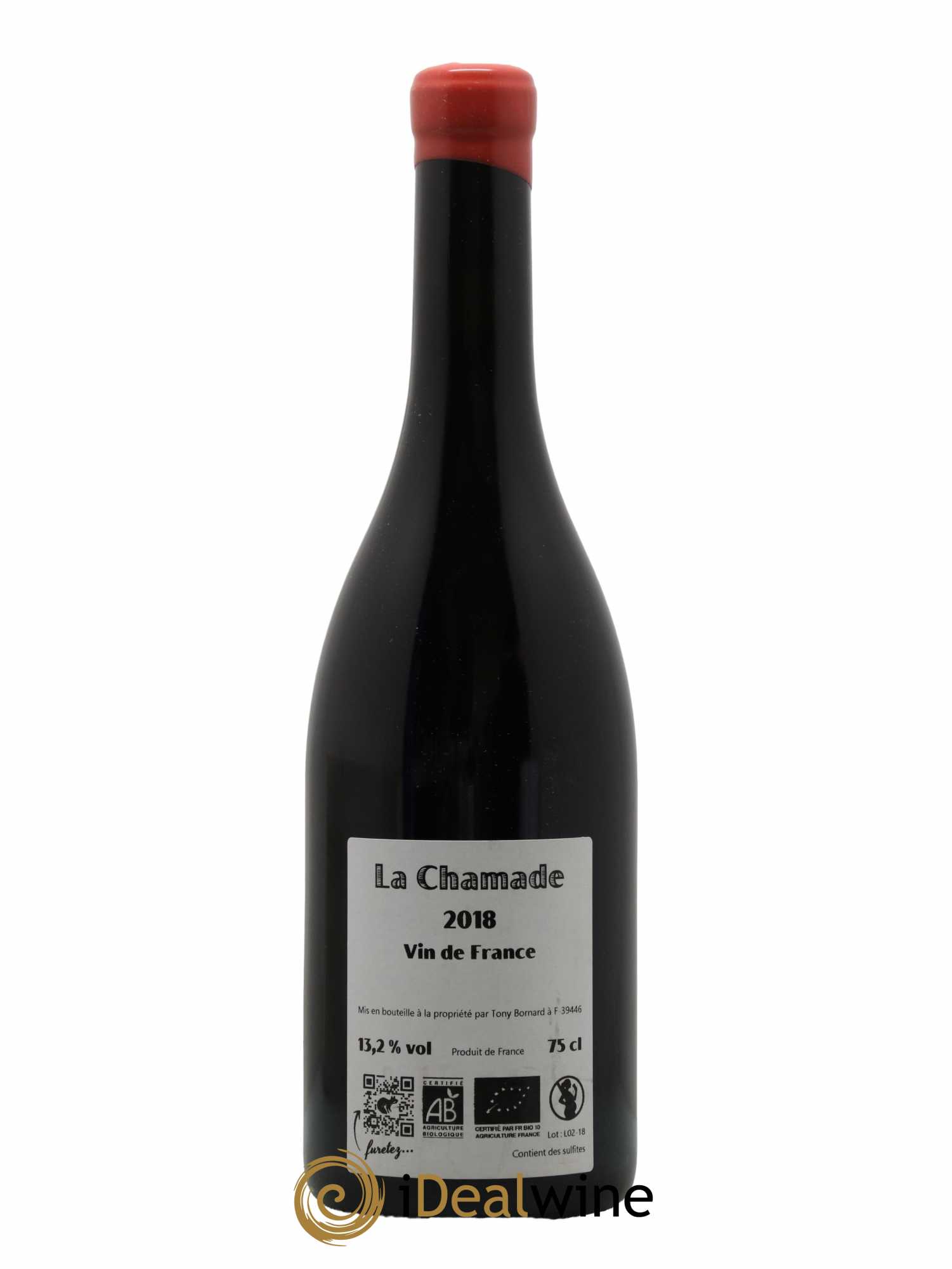 Vin de France La Chamade Bornard  2018 - Lot de 1 Bouteille