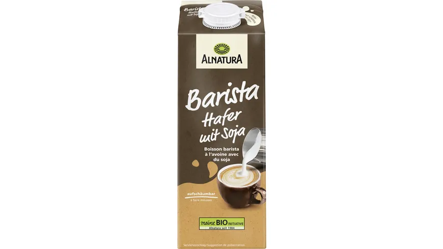 Alnatura Bio Hafer Drink Barista mit Soja 1 l
