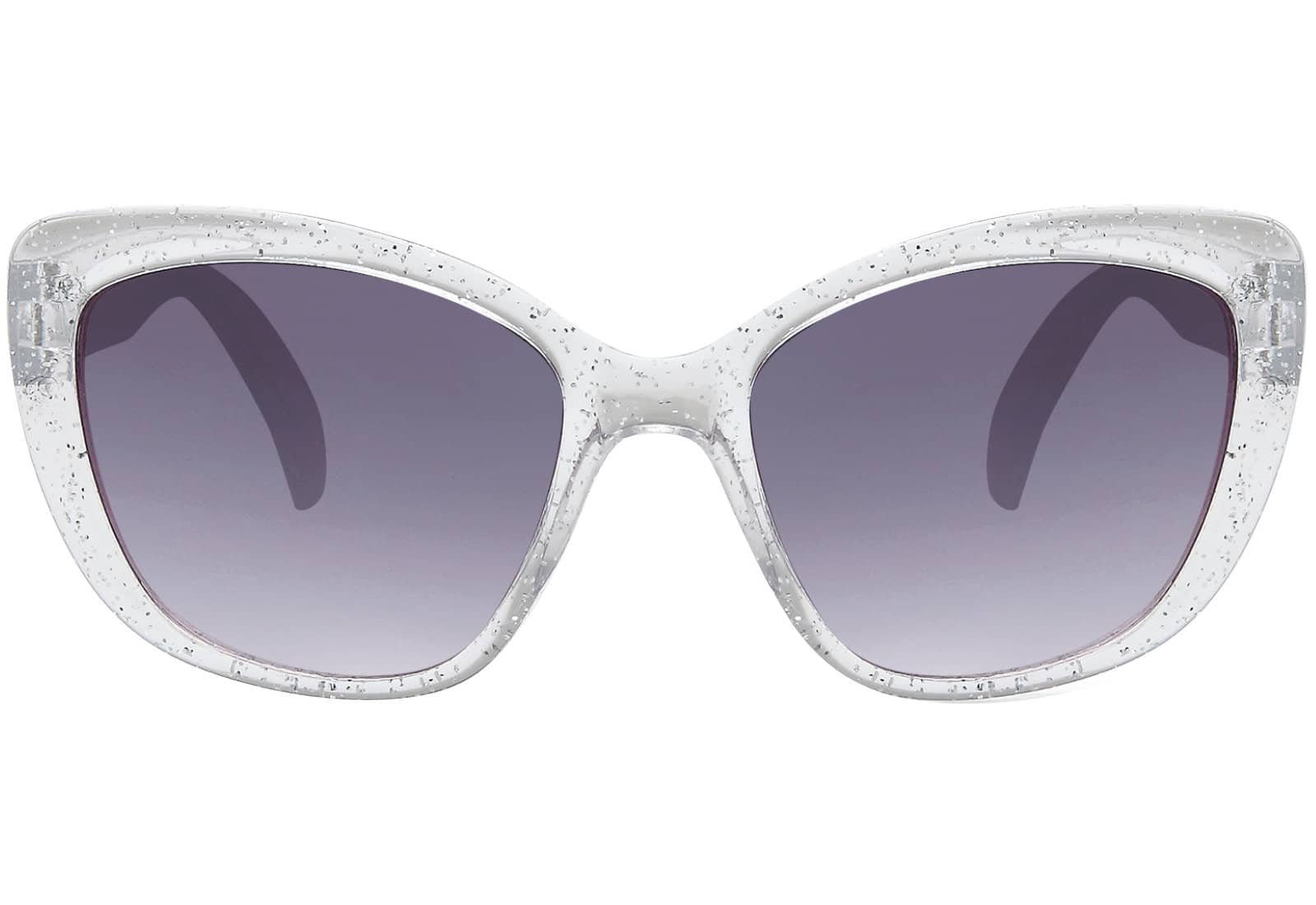 BEZLIT Eyewear Retrosonnenbrille Mädchen Kinder Sonnenbrille Cat-Eye Stil (1-St) mit durchsichtigen Bügel
