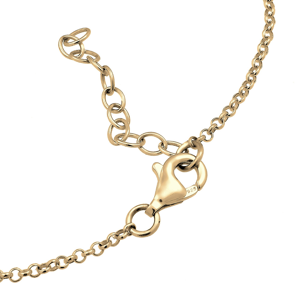Elli Elli Bracelet de Cheville Maritime Bienveillant Bracelet Femme-(925/1000) Argent Bijoux
