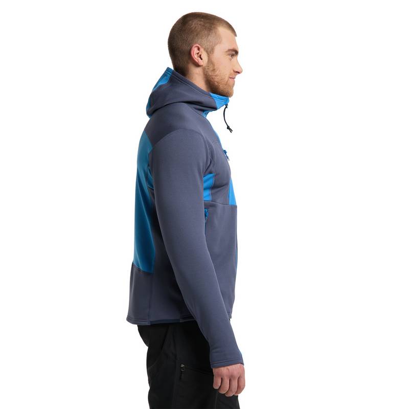 Haglfs Roc Nordic Mid Hood Fleecejacke Herren
