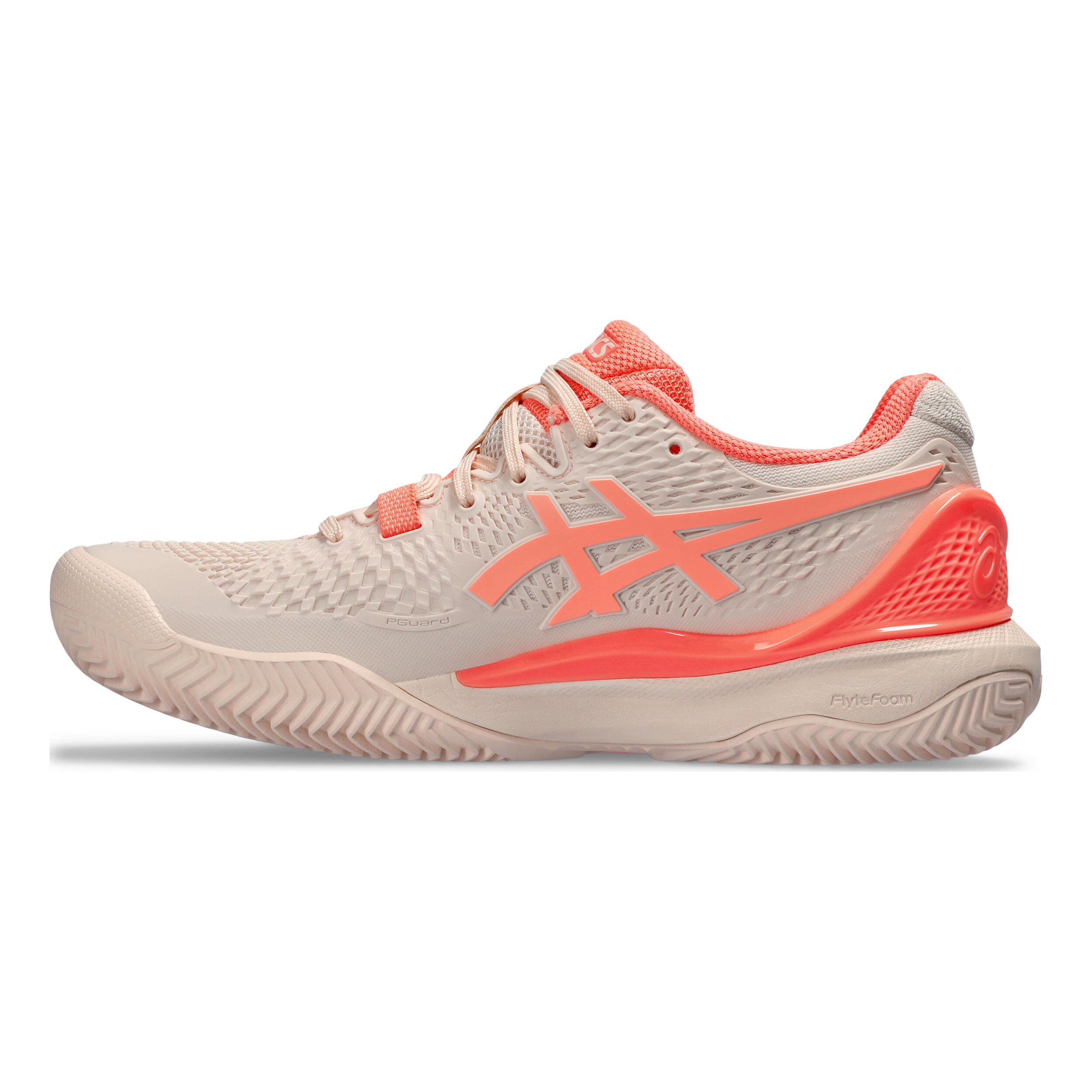 Gel-Resolution 9 Sandplatzschuh Damen - Apricot, Koralle