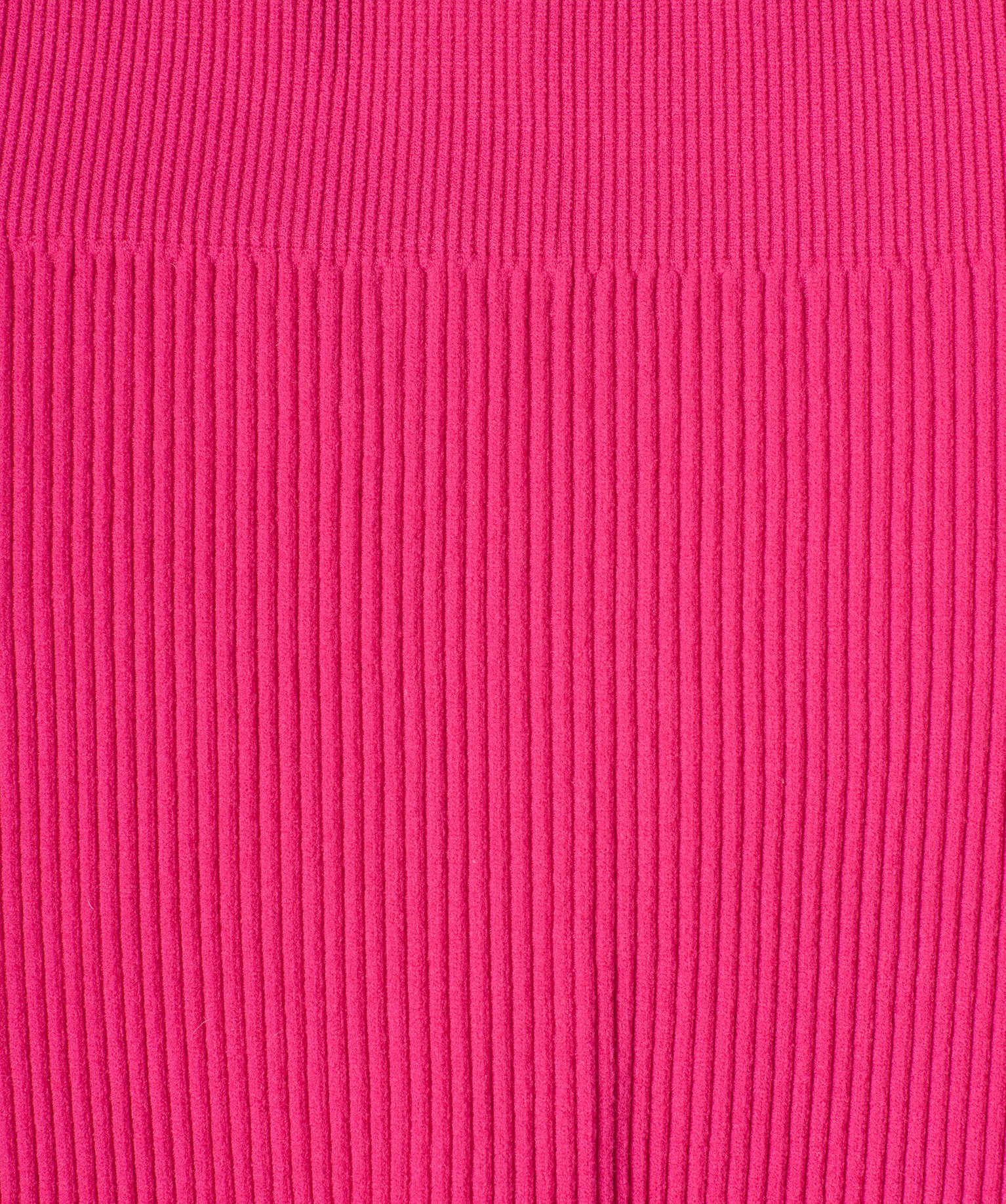 Legging de sport long en maille ctelée sans coutures fille rose | GEMO
