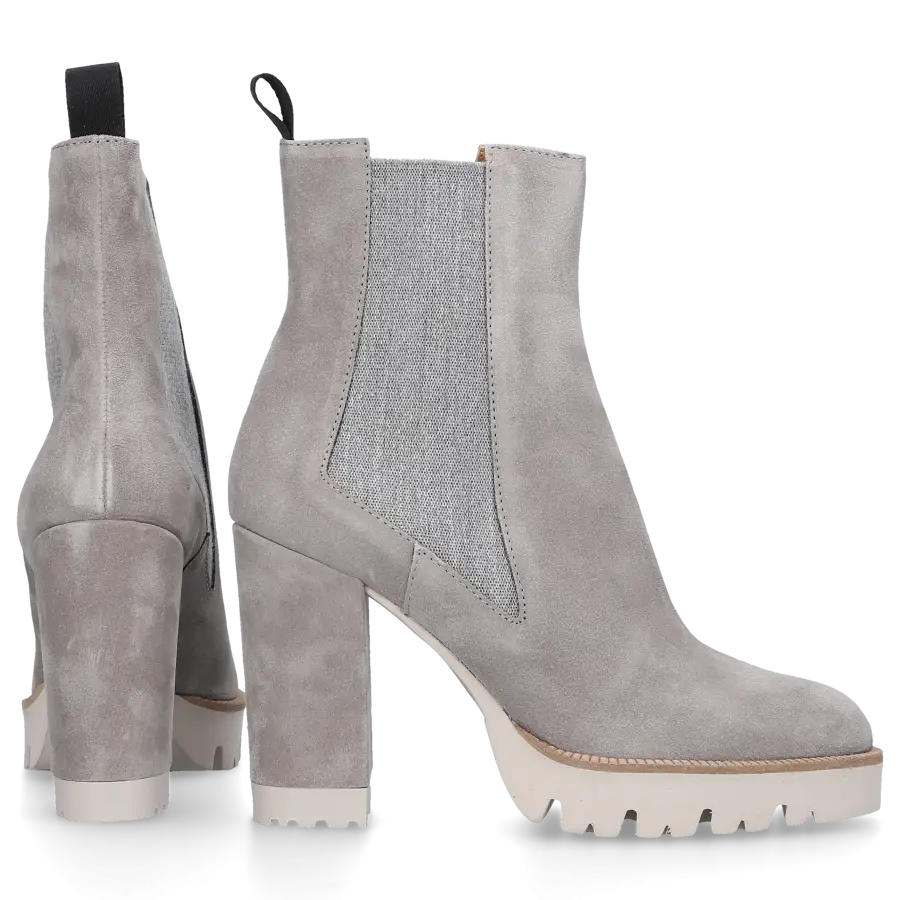 Roberto Festa - Chelsea Boots DASHA Veloursleder - grau