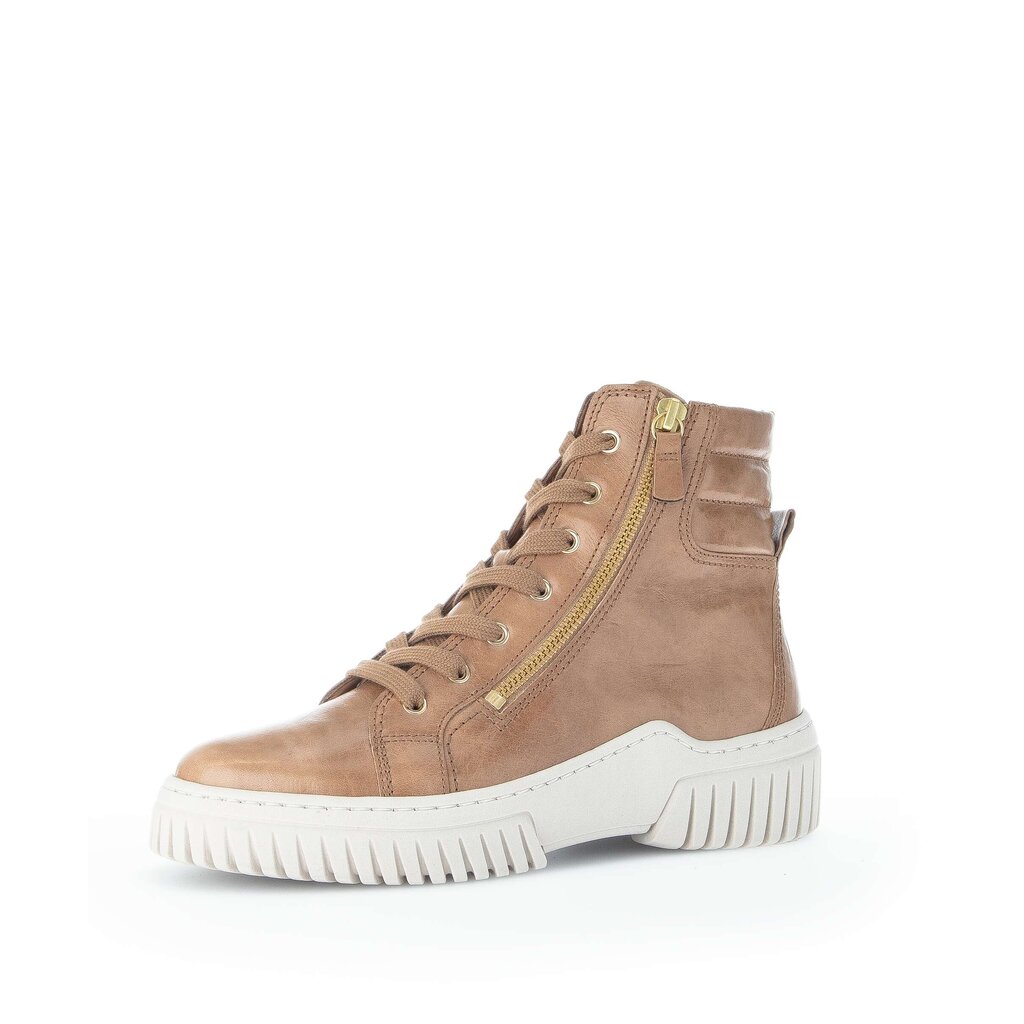 Gabor fashion Schnürstiefelette braun