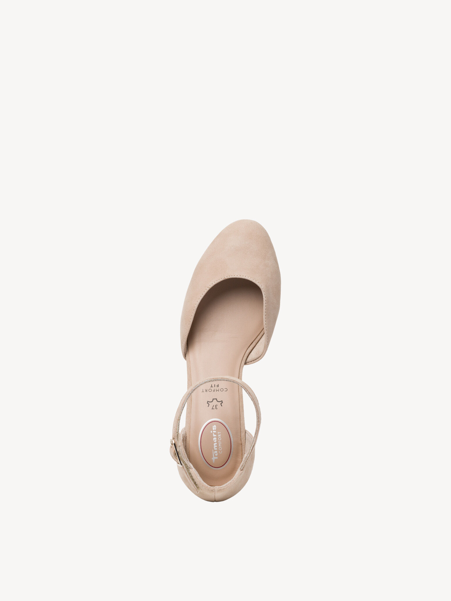 Escarpin en cuir - beige