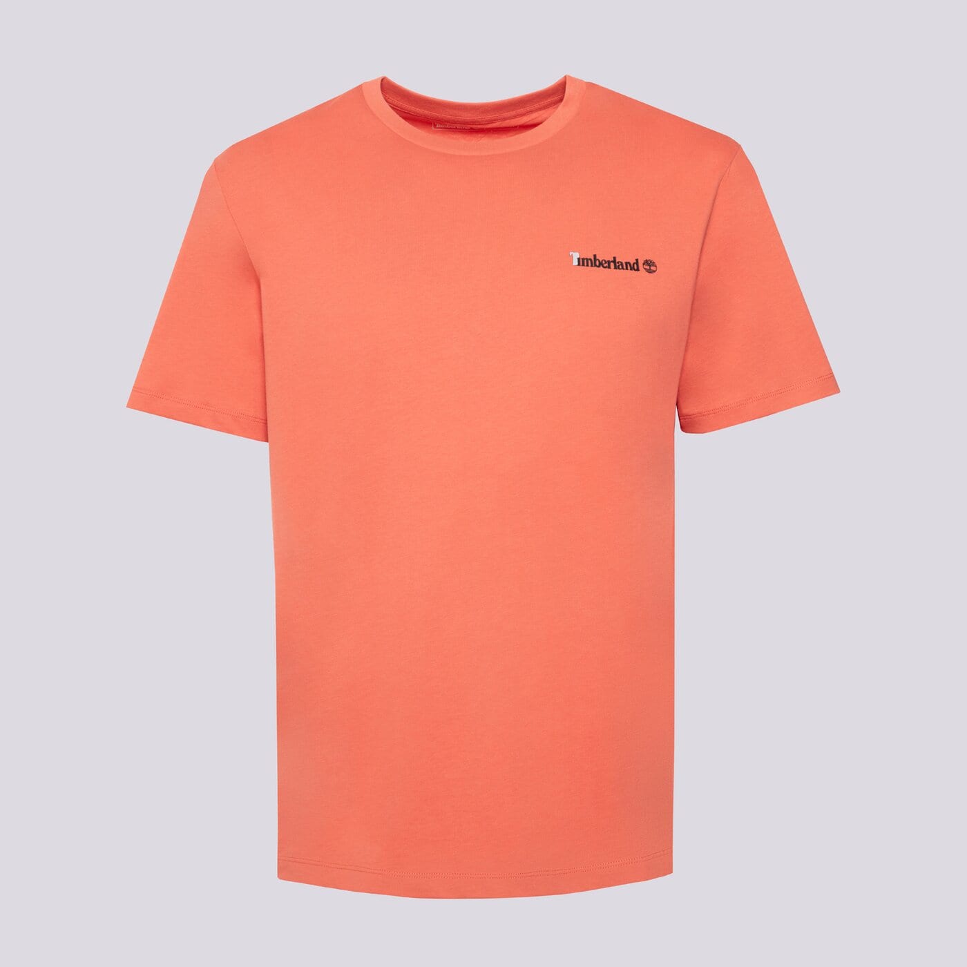 TIMBERLAND T-SHIRT SMALL LOGO PRINT TEE Rot