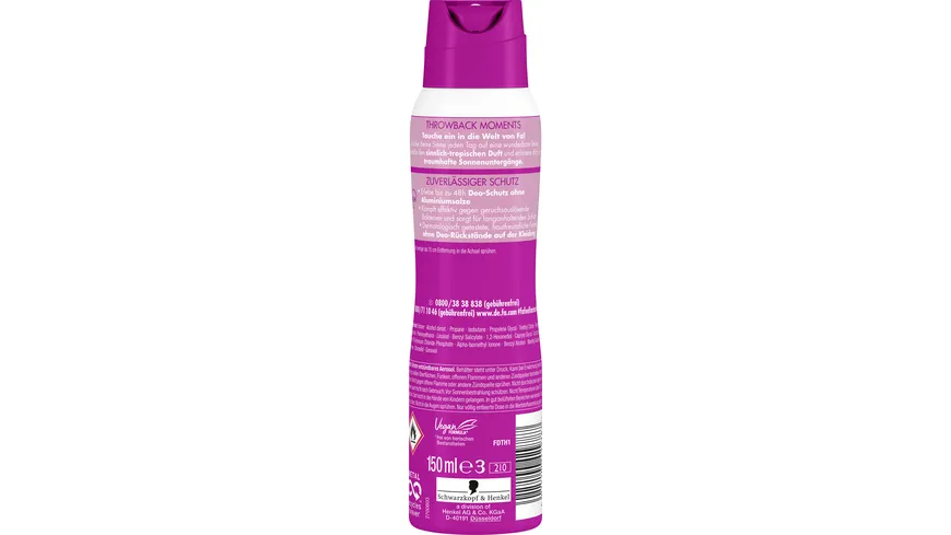 FA Deospray #Throwback Moments Sunset Love 150 ml