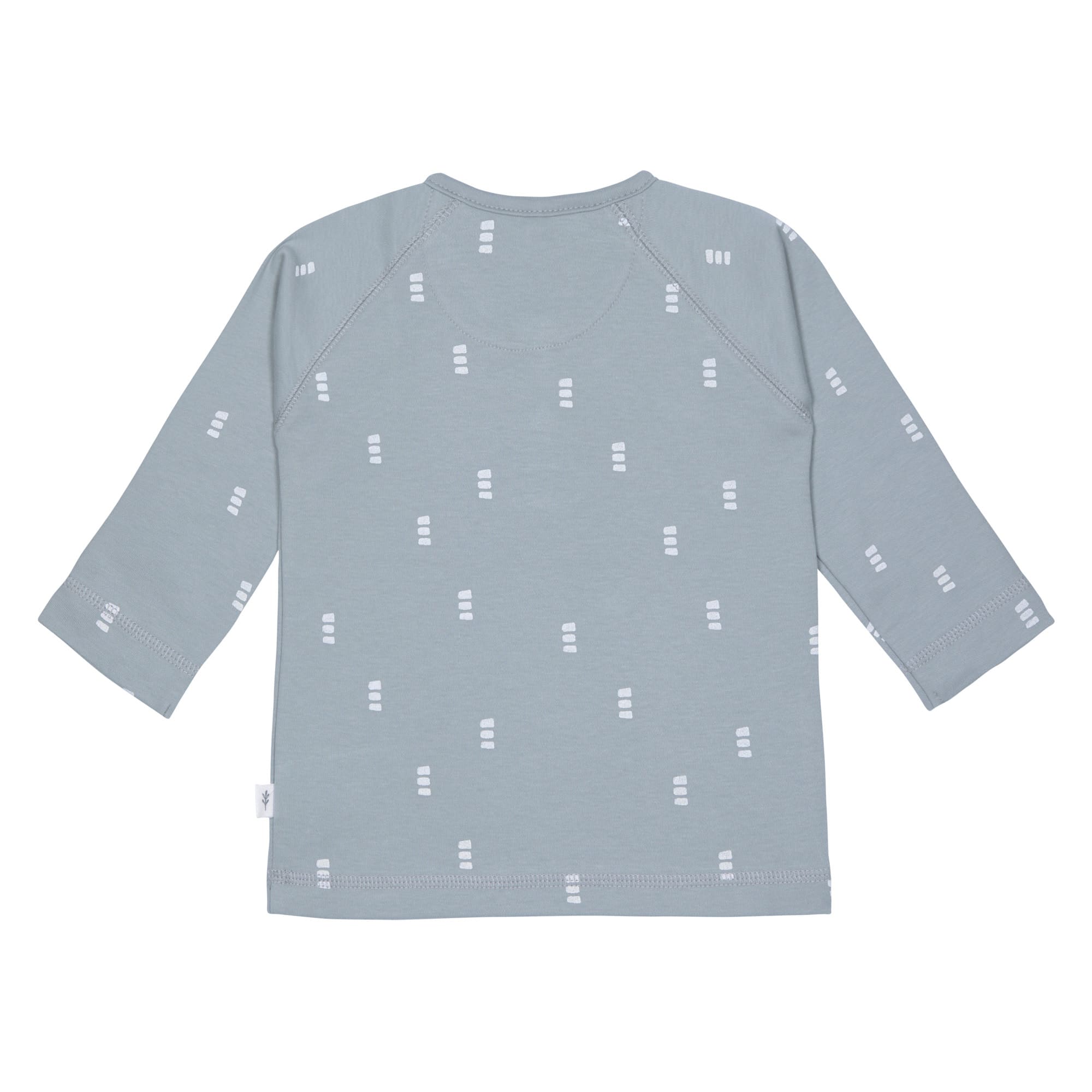 Baby Langarmshirts - Bio Baumwolle, Blocks, Hellblau