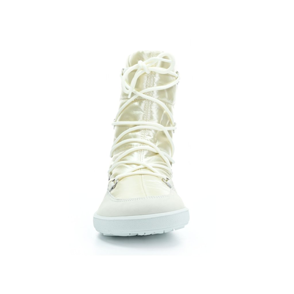 Be Lenka Snowfox Woman White weiße Barfuß-Schneestiefel