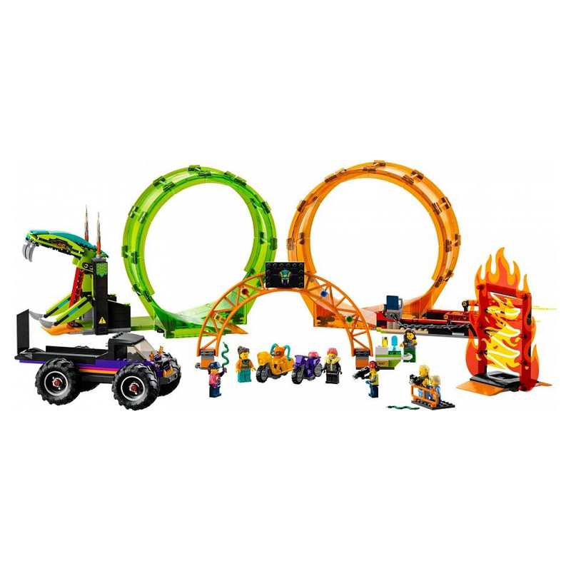 60339 L'arène de cascade avec double looping LEGO City