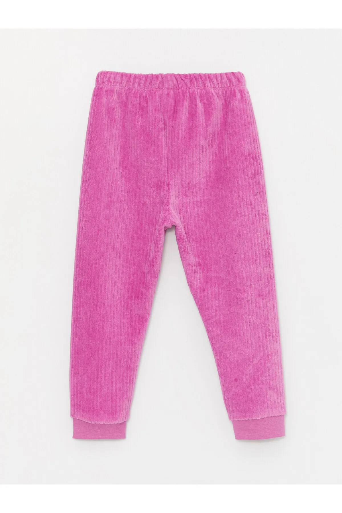 LC Waikiki  Langarm-Pyjama-Set aus Samt für Babys mit Rundhalsausschnitt