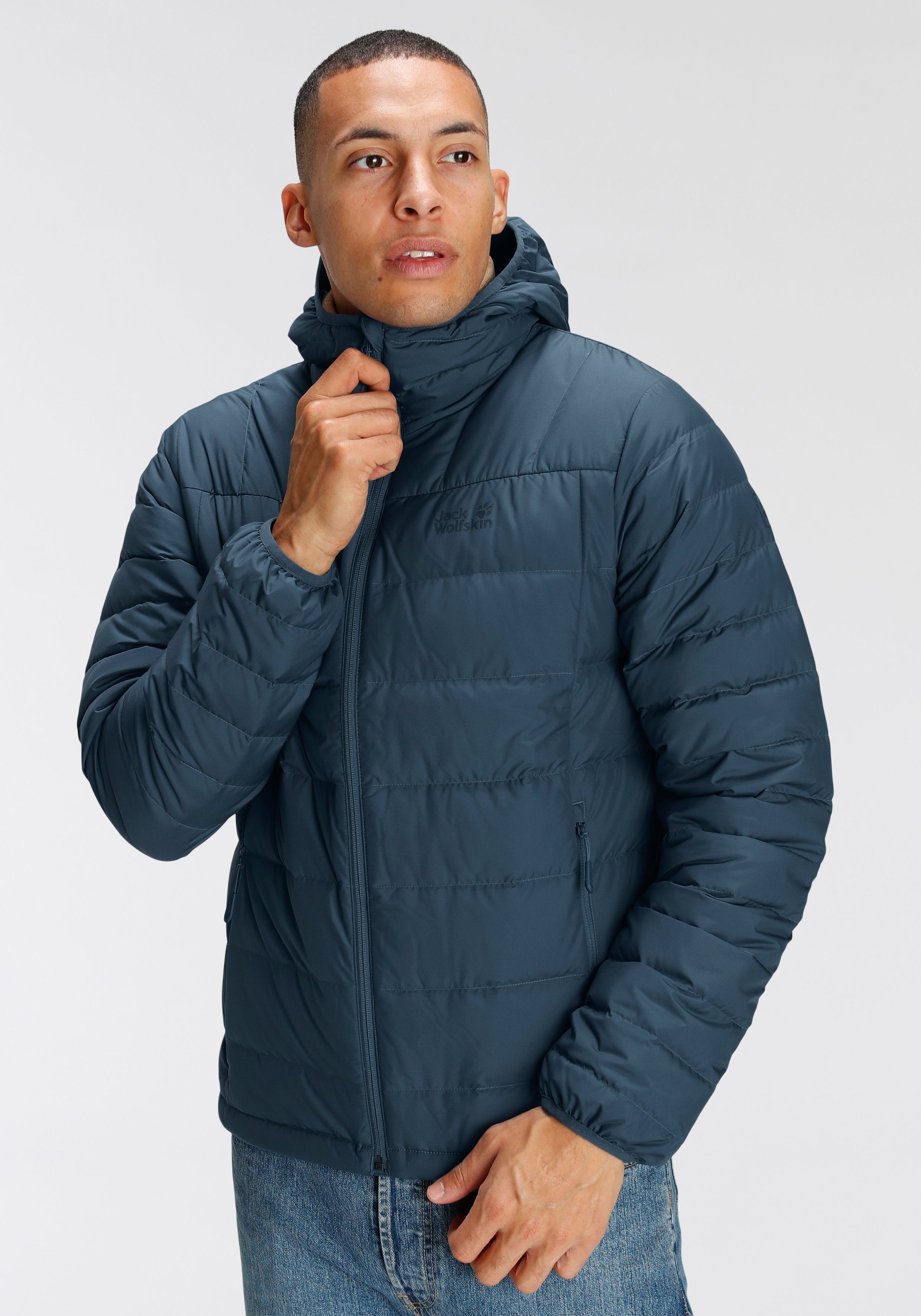 Jack Wolfskin Daunenjacke STANLEY Wasserabweisend & Winddicht & Atmungsaktiv