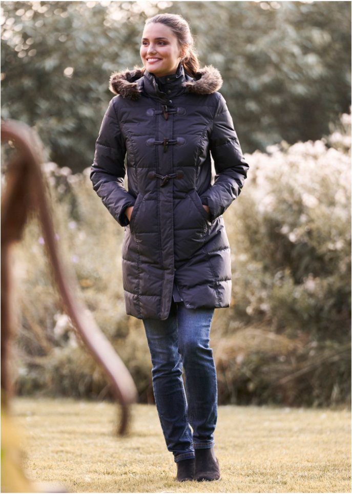 Duffle-Coat mit Steppung