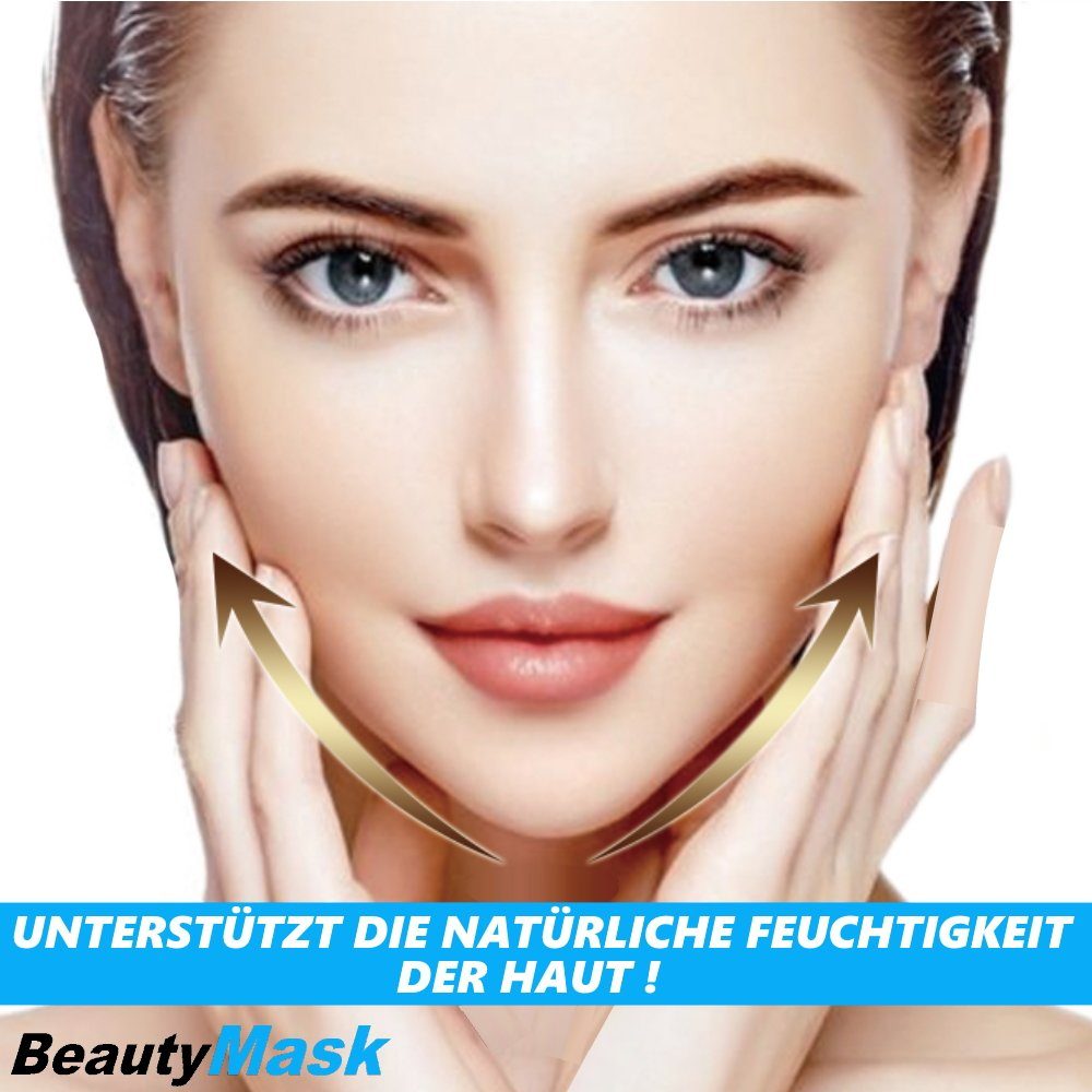 MAVURA Gesichtsmaske BeautyMask Gesichtsmaske V-Linie Maske Slimming Mask Feuchtigkeitsmaske Schlankheitsmaske Gesichtsstraffung Gesicht Maske Pflege Kosmetik Anti Falten