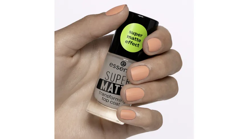 essence Super Matte Top Coat 8 ml