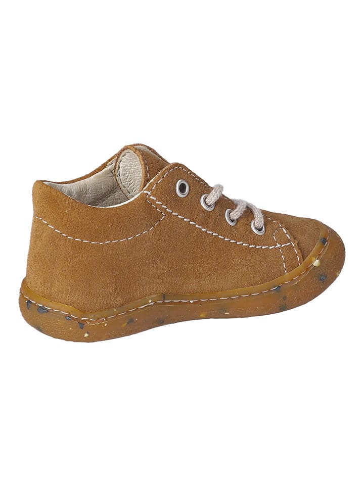 PEPINO Leder-Sneakers in Hellbraun günstig kaufen