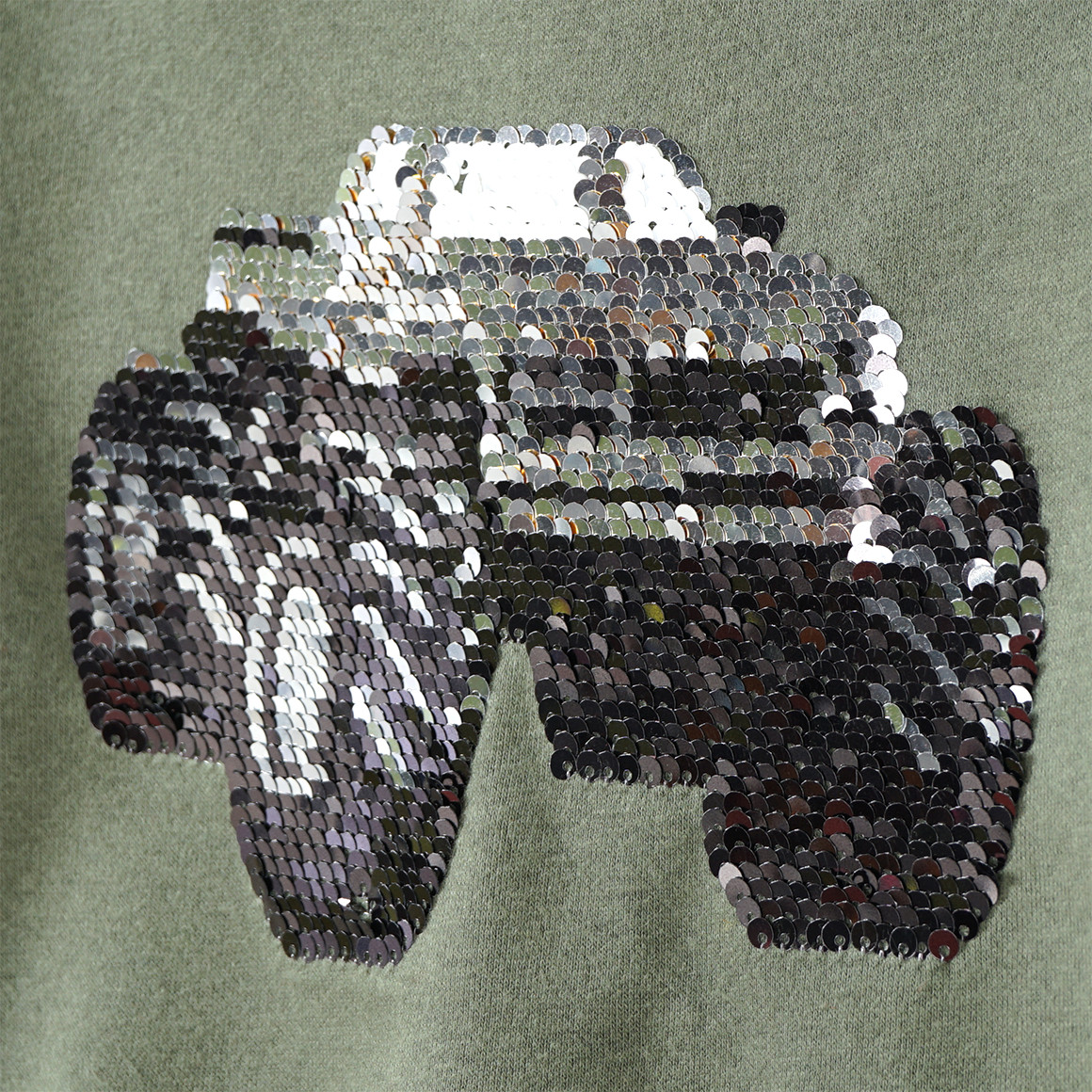 Jungen Sweatshirt mit Wendepailletten