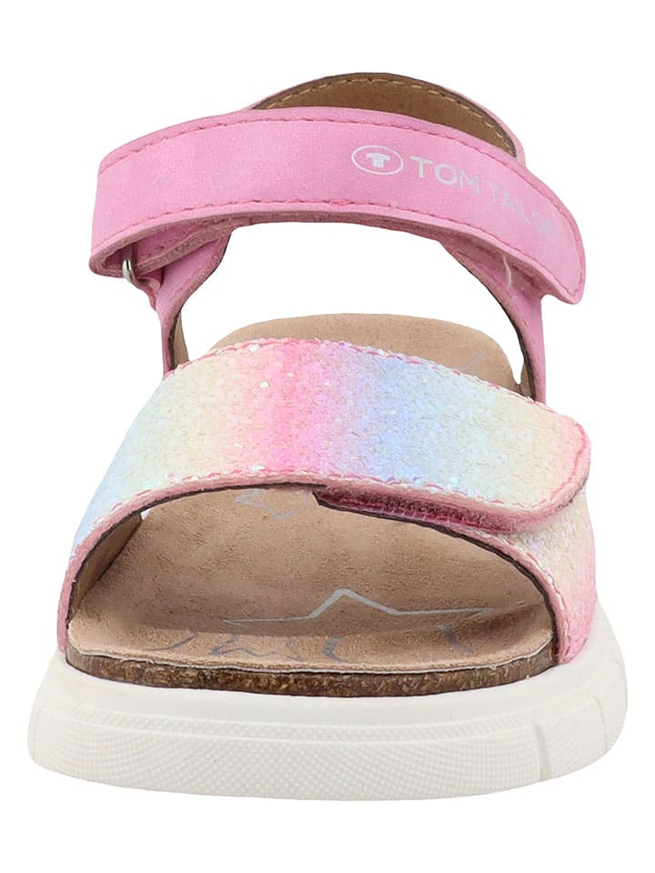 Tom Tailor Sandalen in Rosa/ Bunt günstig kaufen