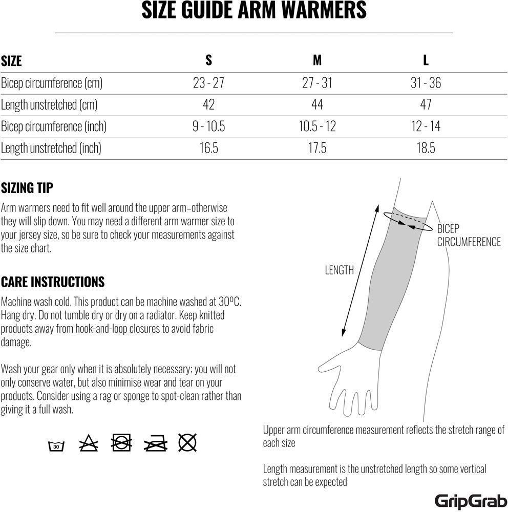 GripGrab UV Sleeves - Armlinge kaufen | Bike-Discount