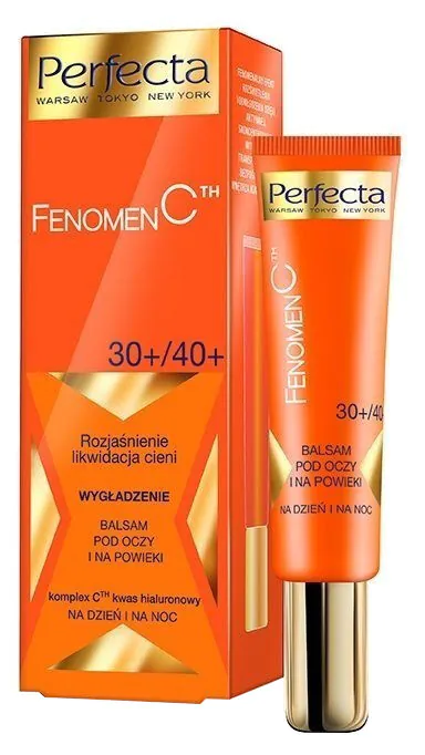 „Perfecta Fenomenc“ paakių balzamas, lyginamasis poveikis 30+/40+