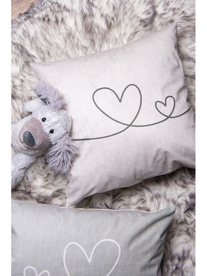 Clayre & Eef Kissenhülle in Beige - (L)50 x (B)30 cm günstig kaufen onesize