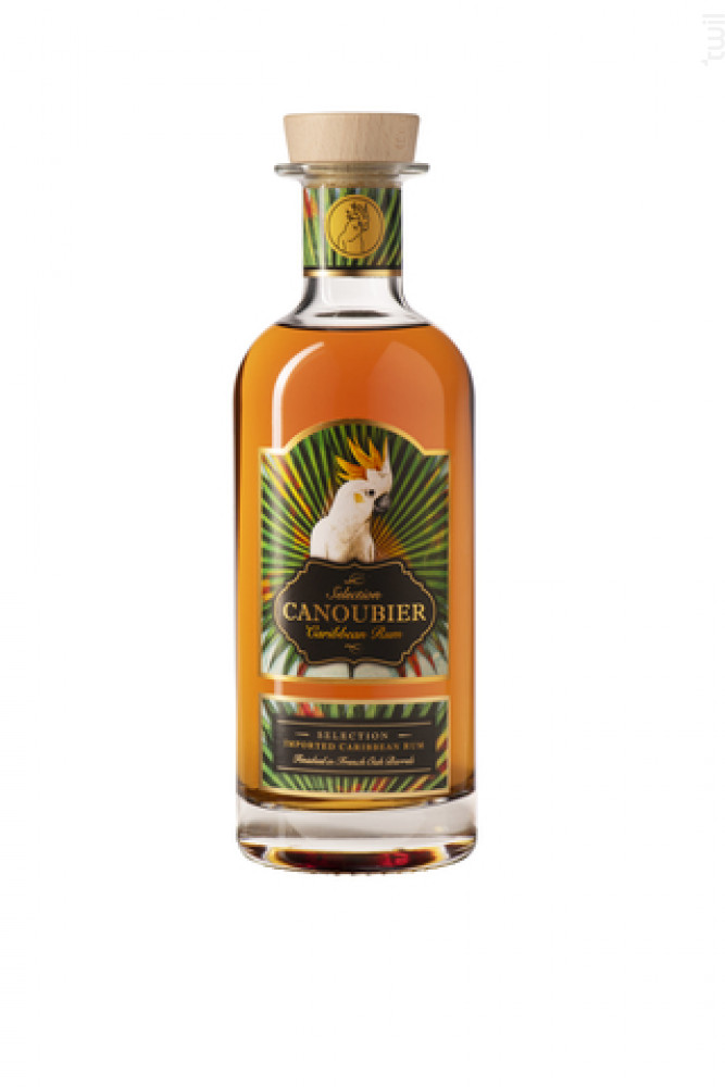 CANOUBIER Rhum des Caraïbes Distillerie des Moisans Vin Blanc●Rhums de La Barbade Non millésimé 70cl