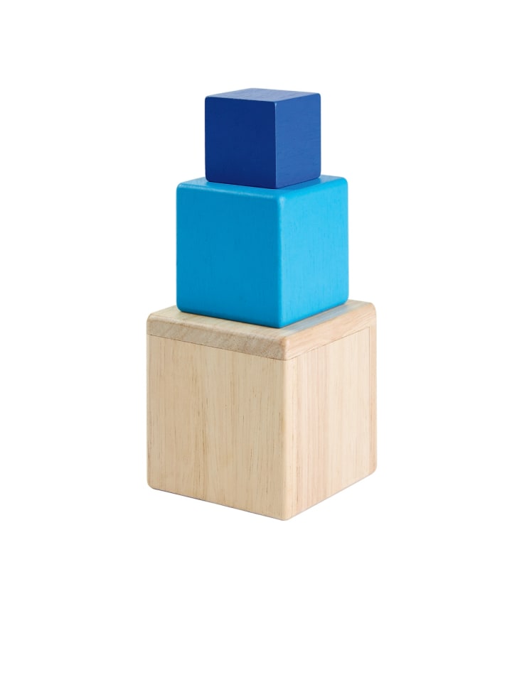 Plan Toys Essential Serie: Stapelwürfel ab 18 Monate günstig kaufen onesize