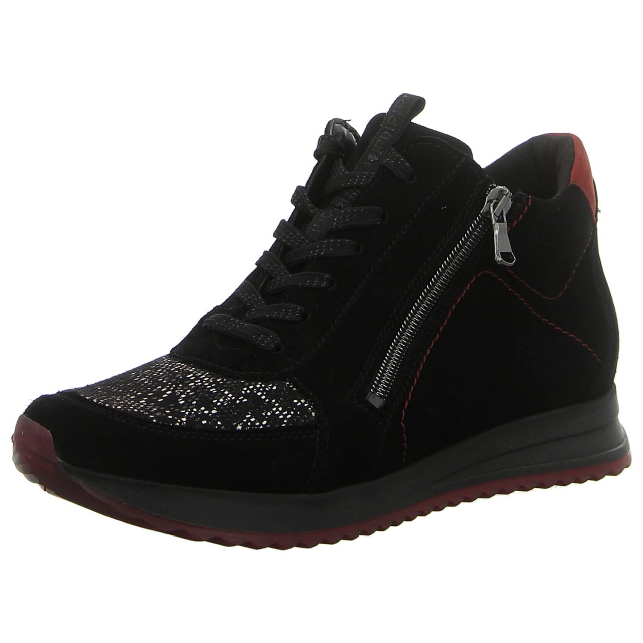 WALDLÄUFER Winterstiefel schwarz