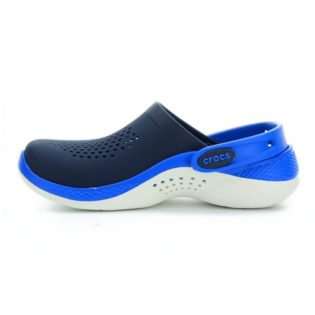 Crocs LiteRide Clog Navy/Bright Cobalt Pantoffeln